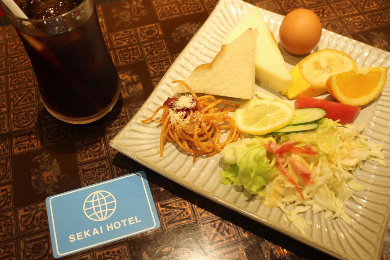 Sekai Hotel Nishikujyo Ōsaka Exterior foto